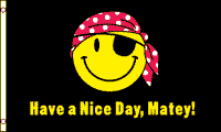 Pirate, Happy Face Flag