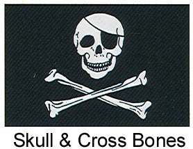 Pirate, Skull And Crossbones Flag