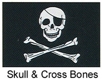 Pirate, Skull And Crossbones Flag
