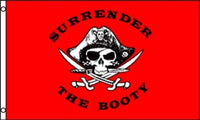 Pirate, Surrender The Booty Flag