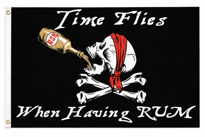 Pirate, Time Flies 36X60