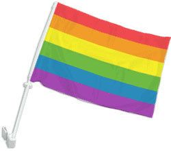 Pride, Rainbow Car Pride Flag