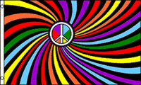 Pride, Rainbow Peace Swirl Pride Flag