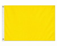Race, Yellow Caution nylon Flag