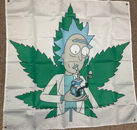 Rick Morty Flag