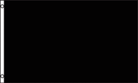 Solid, Black Car Car Flag
