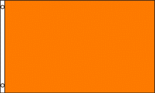 Solid, Orange Flag