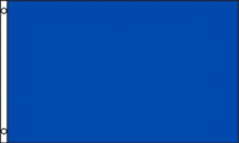Solid, Royal Blue Car Car Flag