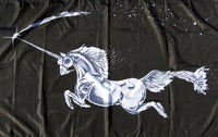 Unicorn Black Flag