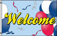 Welcome, Balloons Flag