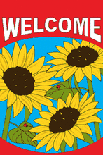 Welcome, Sunflowers Flag