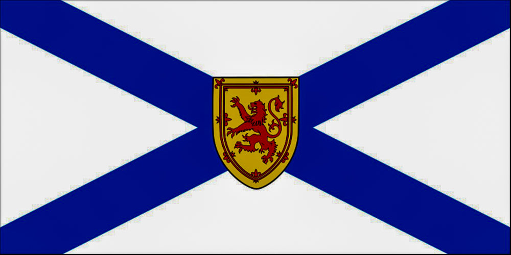 Nova Scotia Flags Printed nylon Flag