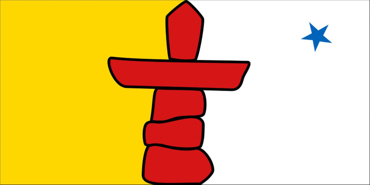 Nunavut Flags Printed nylon