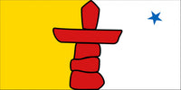 Nunavut Flags Printed nylon Flag