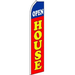 Open House, Red Blade Banner 11.5'x2.5'