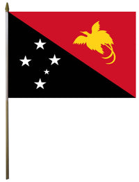 Papau New Guinea Flag - detail view