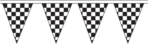 Pennant - Checkered