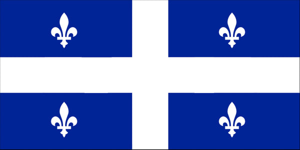Quebec Flags Printed nylon Flag