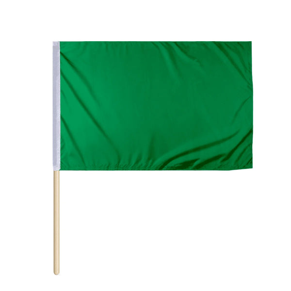Race, Green Start nylon Flag