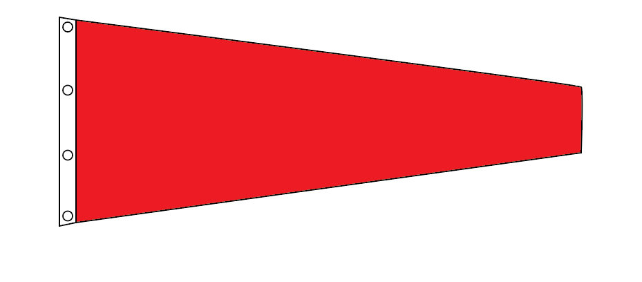 1 Colour Windsock