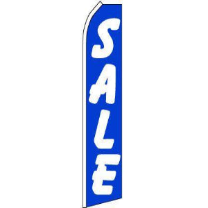 Sale, Blue Blade Banner 11.5'x2.5'
