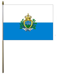 San Marino Flag - detail view