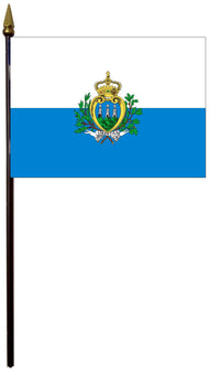 San Marino Flag - alternate view