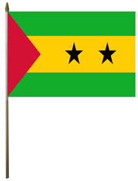 Sao Tome & Principe Flag - detail view