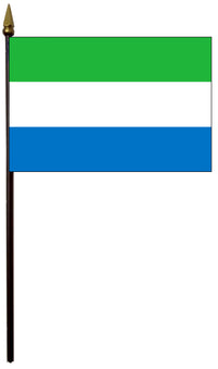 Sierra Leone Flag - alternate view