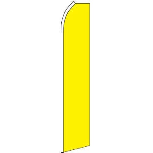 Solid Yellow Blade Banner 11.5'x2.5'