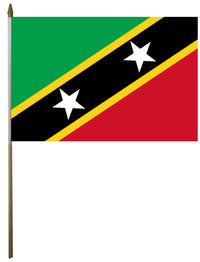 St Kitts (St. Chris-Nevis) Flag - alternate view
