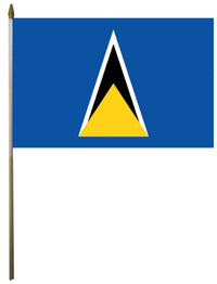 St Lucia Flag - alternate view