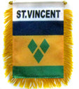 St Vincent Flag - detail view
