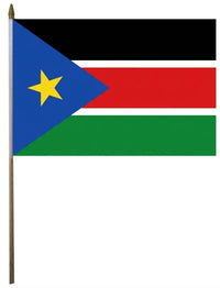Sudan South Flag - detail view