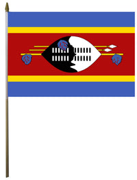 Swaziland Flag - detail view