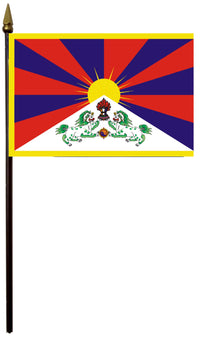 Tibet Flag - detail view