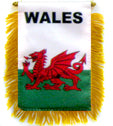 Wales Flag - detail view