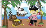 Treasure Island Boy 36"x 60"