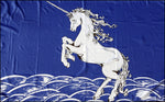 Unicorn Blue 36"x 60"