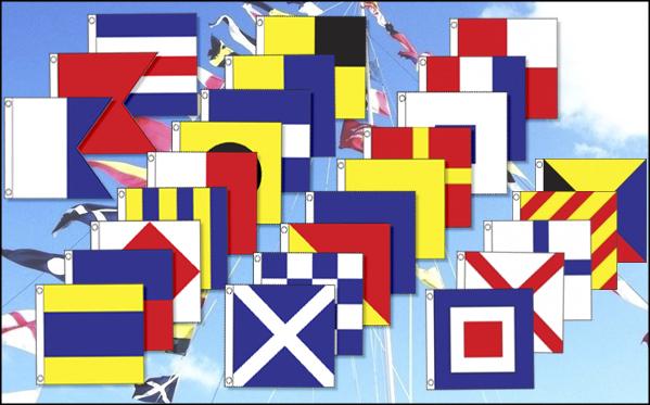 International Code of Signals 40 Set 2'x 2'