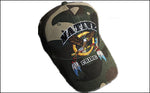 Native camo flying eagle Baseball Cap
