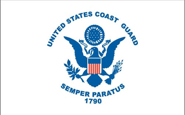 USA Coast Guard  3'x 5' Nylon