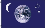Earth Moon & Stars 36"x 60"