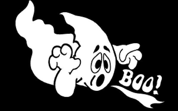 Halloween Ghost Boo 36"x 60"