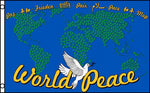 Peace World Map  36"x 60"