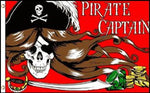 Pirate  Woman Captain Flag 36"x 60"