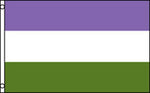 Rainbow Gender Queer Pride 36"x60"