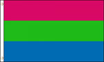 Rainbow Polysexual Pride  36"x60"