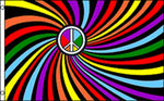Rainbow / Pride Swirl flag 36"x 60"
