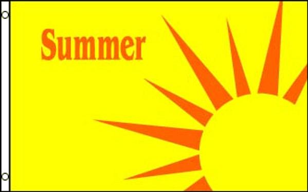 Summer 3'x 5' Nylon Seasonal Flag